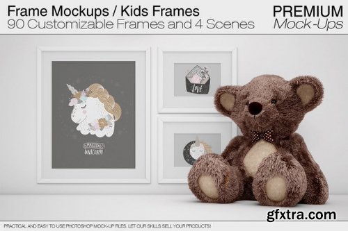 InkyDeals Kids Collection: 85 Projects, 390+ PSD Mock-Ups