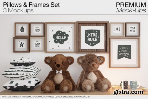 InkyDeals Kids Collection: 85 Projects, 390+ PSD Mock-Ups