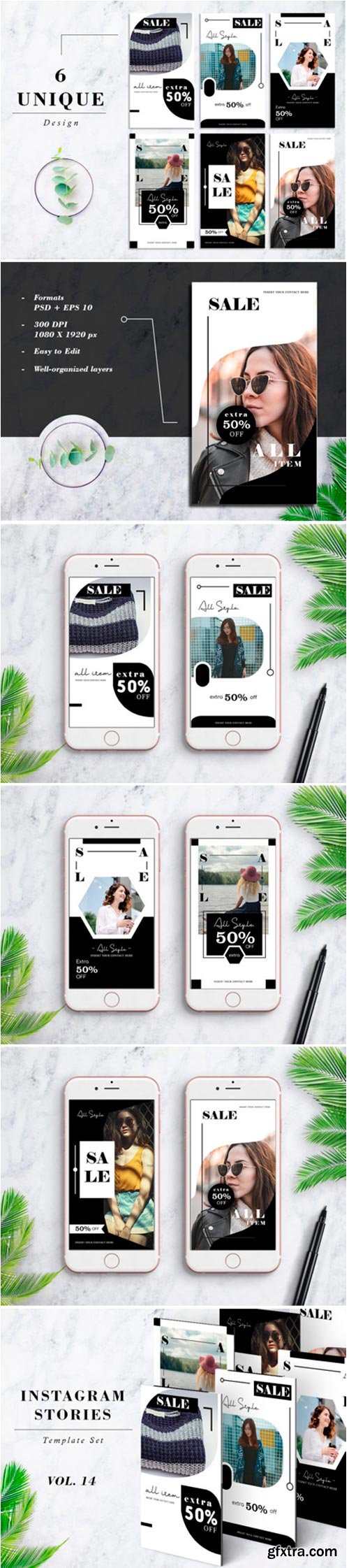 Instagram Stories Template Pack Vol.14 1268798