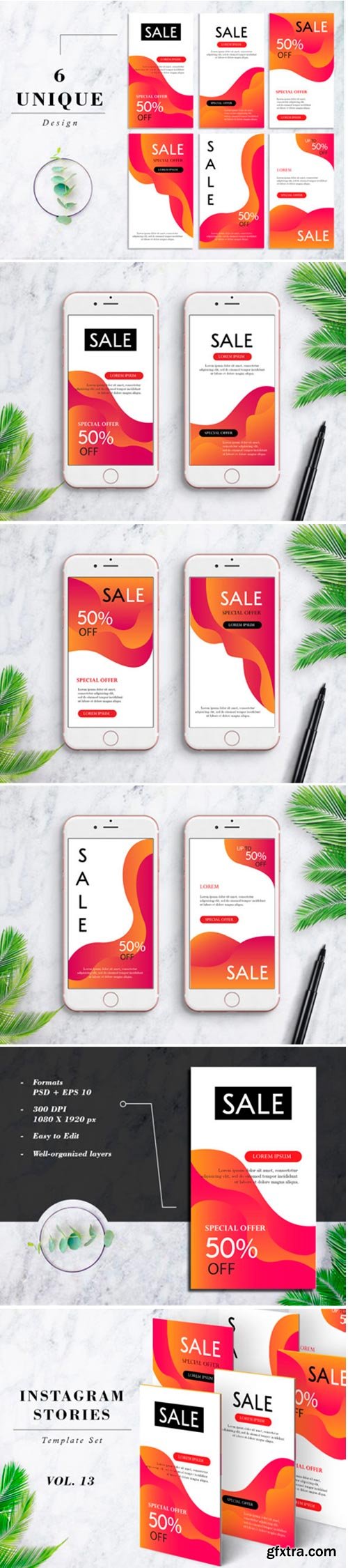 Instagram Stories Template Pack Vol.13 1268791