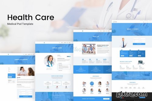 Health Care - Medical & Dental Psd Template