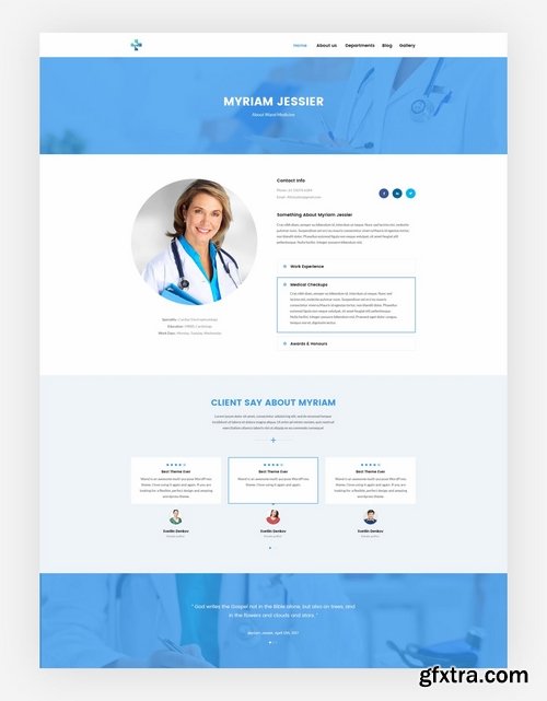 Health Care - Medical & Dental Psd Template