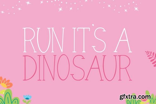 CM - Dino Friends Font 3743871