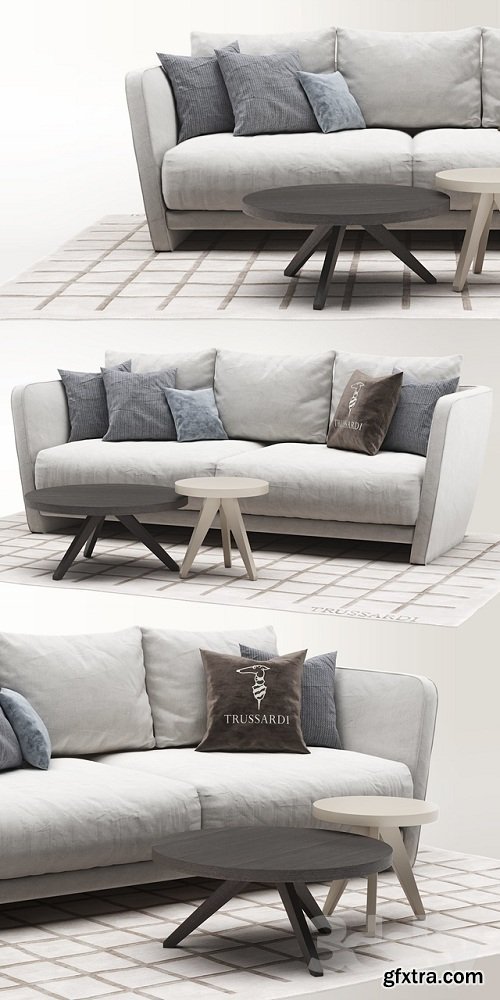 Trussardi Casa Lightshell Sofa set