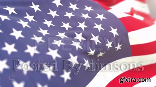 United States Flag Close-up 214942