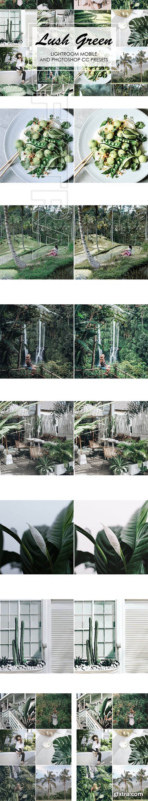 CreativeMarket - LUSH GREEN Lightroom Presets 3699522