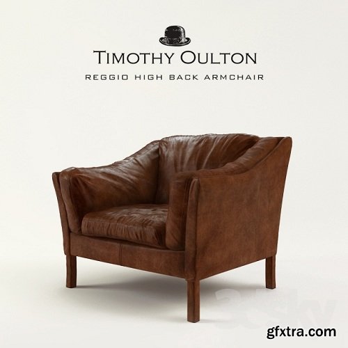 REGGIO HIGH BACK ARMCHAIR, Timothy Oulton