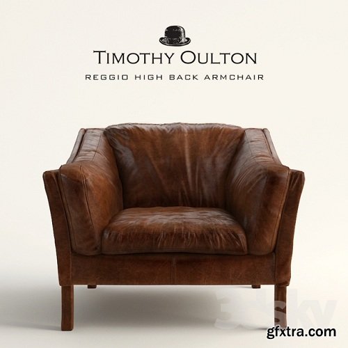 REGGIO HIGH BACK ARMCHAIR, Timothy Oulton