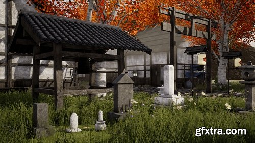 Japanese Medieval Village UE4