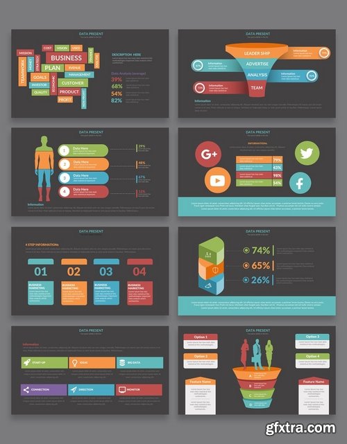 Infographics Powerpoint and Keynote Presentations