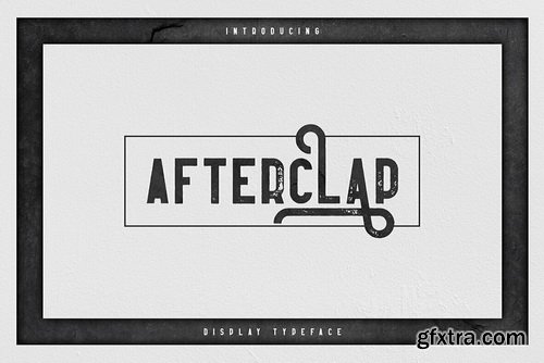 Afterclap Font Family