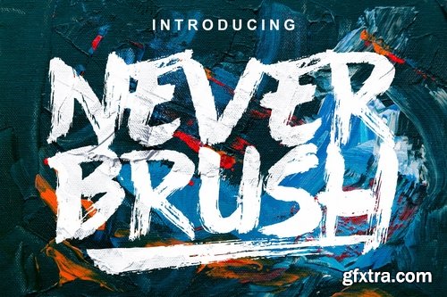 Never Brush Font