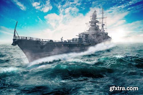 Photo - Battle Ship - 10xJPGs