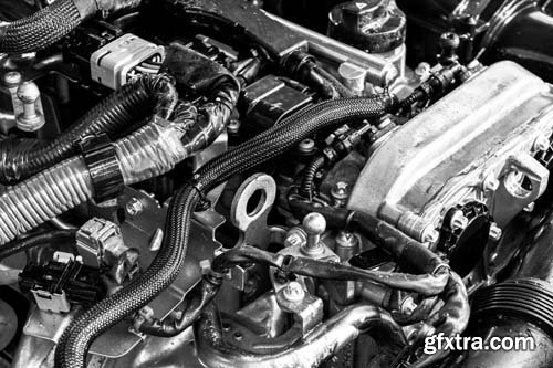 Photo - Car Engine - 9xJPGs