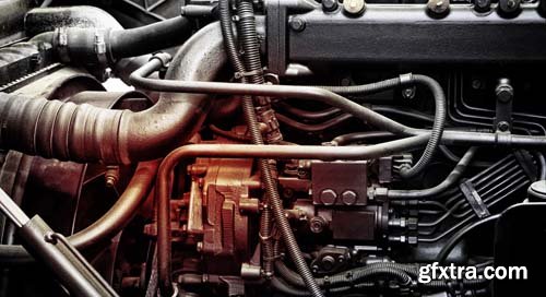 Photo - Car Engine - 9xJPGs