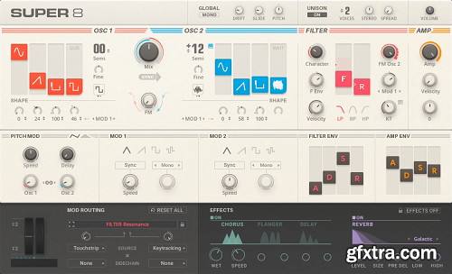 Native Instruments Super 8 for REAKTOR WiN OSX-DECiBEL