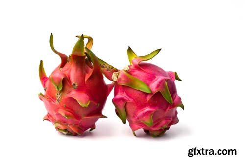 Photo - Dragon Fruit Isolated - 7xJPGs