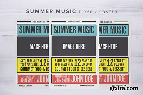 Summer Music Flyer