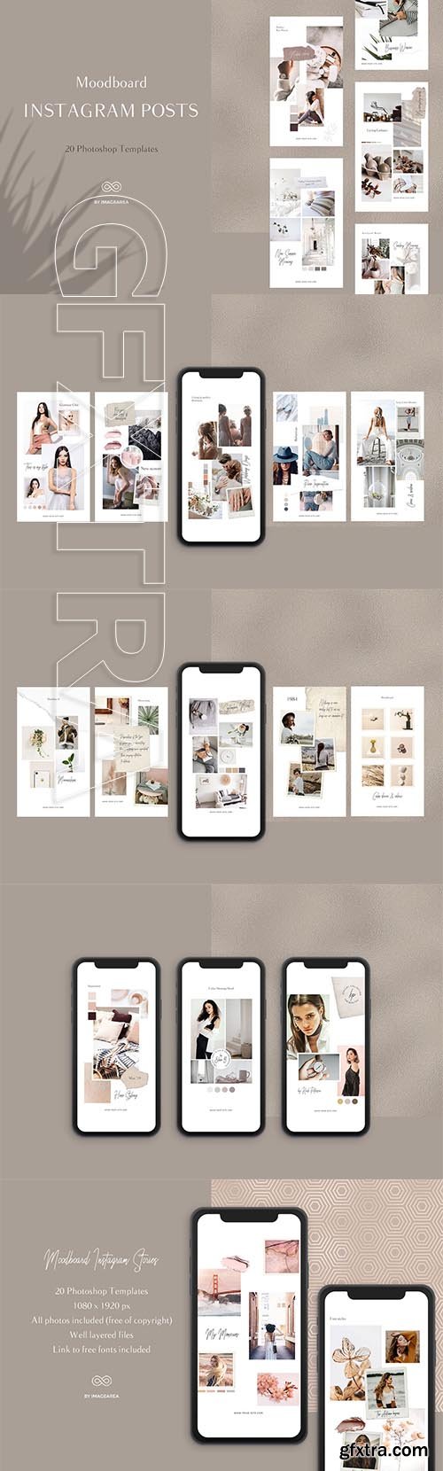 CreativeMarket - Moodboard - Instagram Stories 3737548