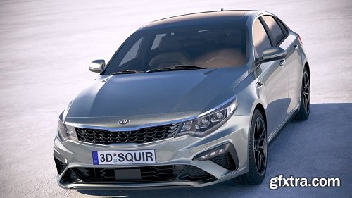 Kia Optima 2019 3D Model