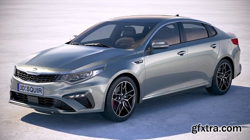 Kia Optima 2019 3D Model