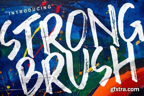 Strong Brush Font