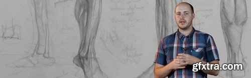 Russian Drawing Course Part 15: Anatomy of the Leg with Iliya Mirochnik