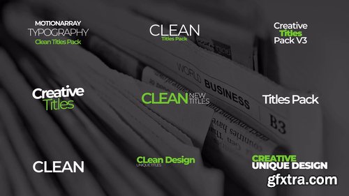 Clean Titles Pack V3 217764