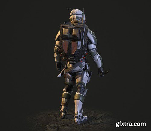 Star Wars The Old Republic Commando 3D Model