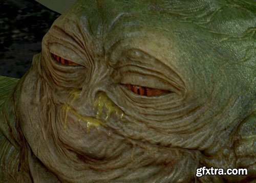 Jabba The Hutt 3D Model