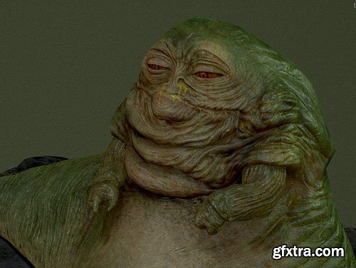 Jabba The Hutt 3D Model