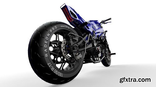 AMD Bike SolidWorks STP format 3D Model