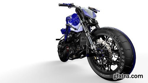 AMD Bike SolidWorks STP format 3D Model