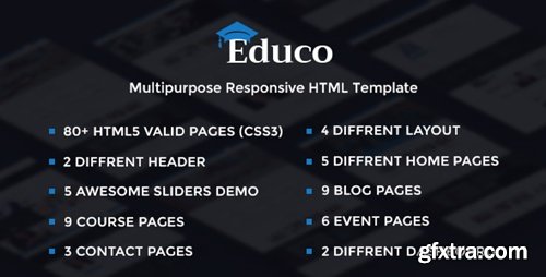 ThemeForest - Educo v3.0.0 - Elearning, Education Bootstrap Html Template 13385899