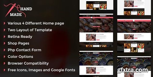 ThemeForest - Handicraft v1.0.0 - Handmade Product Shop Template 20214235