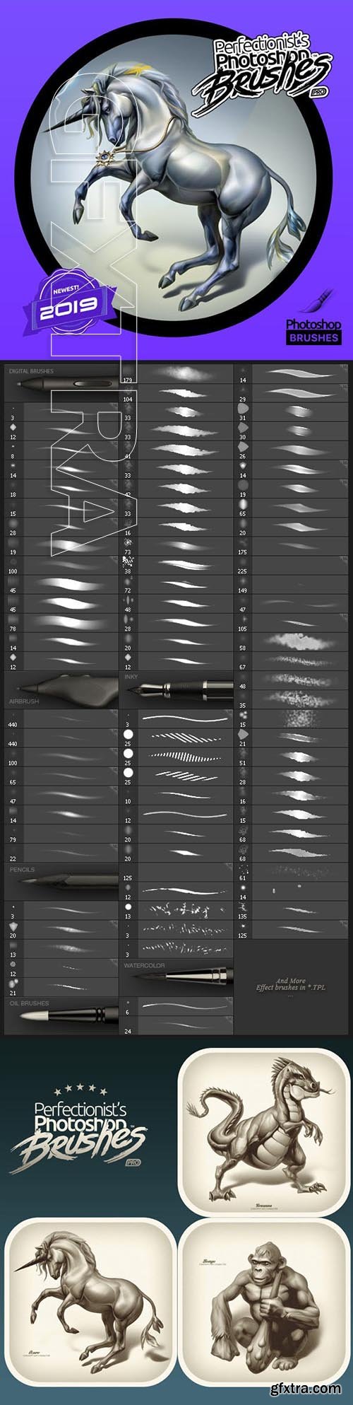 GraphicRiver - Photoshop Perfectionist Brushes II Art KIT 23730047