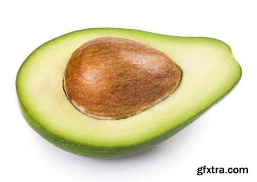 Photo - Avocado Isolated - 15xJPGs