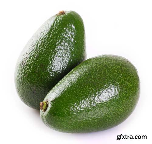 Photo - Avocado Isolated - 15xJPGs