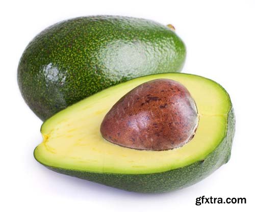 Photo - Avocado Isolated - 15xJPGs