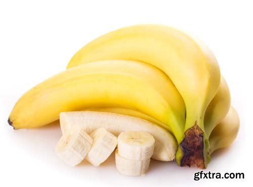 Photo - Banana Isolated - 10xJPGs