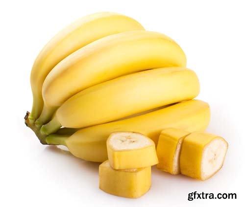 Photo - Banana Isolated - 10xJPGs