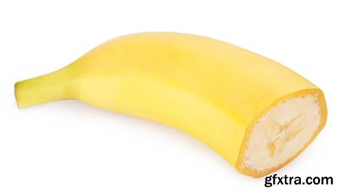 Photo - Banana Isolated - 10xJPGs