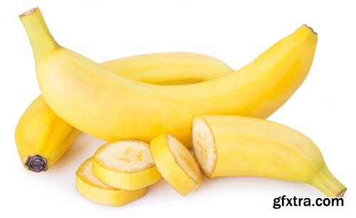 Photo - Banana Isolated - 10xJPGs