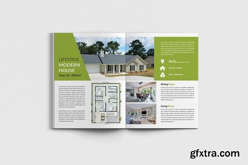 Homecore - A4 Real Estate Brochure Template