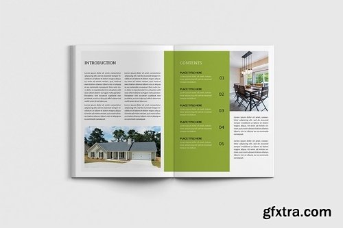 Homecore - A4 Real Estate Brochure Template