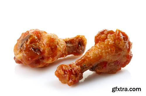 Photo - Chicken Legs Isolated - 9xJPGs