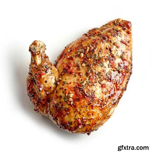 Photo - Chicken Legs Isolated - 9xJPGs