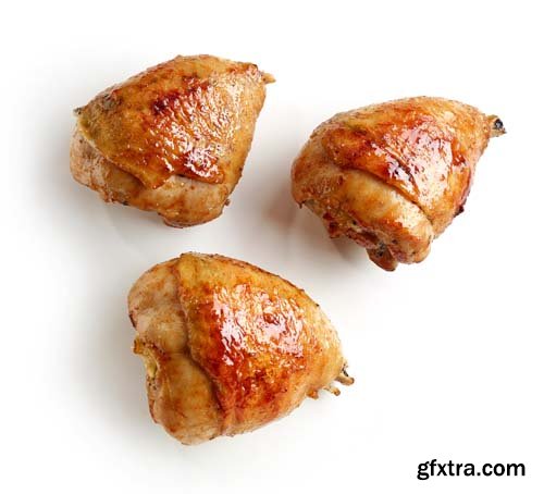 Photo - Chicken Legs Isolated - 9xJPGs