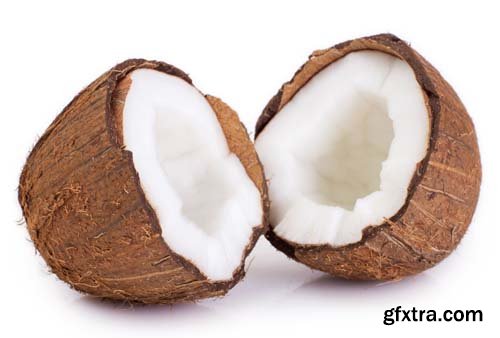 Photo - Coconut Isolated - 8xJPGs