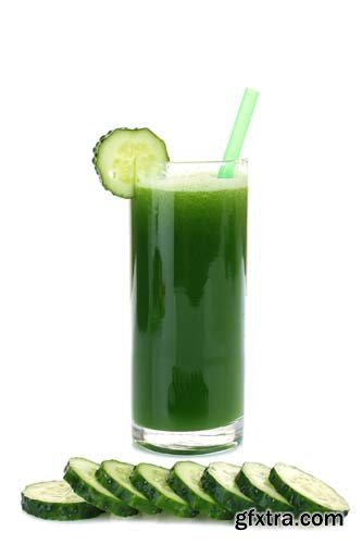 Photo - Cucumber Juice Isolated - 10xJPGs